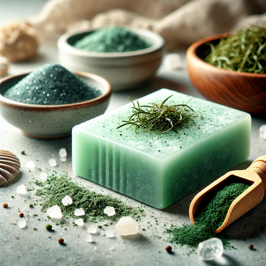 Jabón Marino de Sal y Espirulina